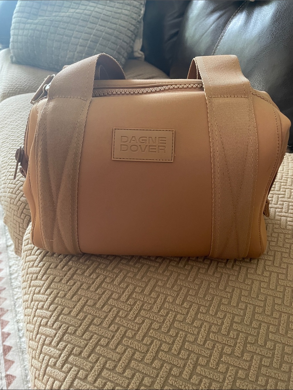 Dagne Dover Tan Langdon Carry All Bag (sm)